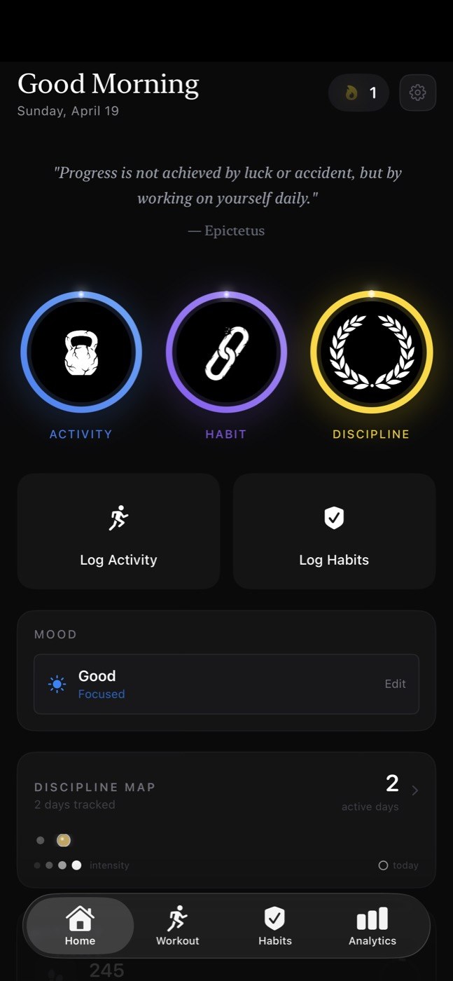 Forge dashboard